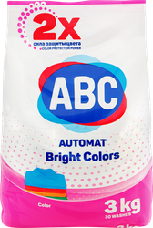 Стиральный порошок для цветного белья ABC, 3кг, изображение