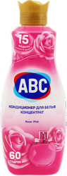 Кондиционер для белья ABC Rose pink концентрат, 1,44л, фото