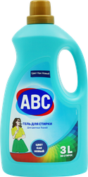 Средство для стирки цветного белья ABC, 3л, детальное фото