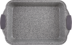 Форма для выпечки HOMECLUB Mineral 36x23x5,5см, c силиконовыми ручками Арт. WND-3, детальное фото