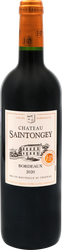 Вино CHATEAU SAINTONGEY Bordeaux красное сухое, 0.75л, изображение