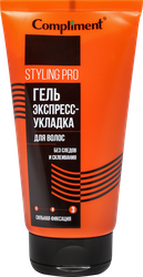 Гель для укладки волос COMPLIMENT Styling pro сильная фиксация, 165мл, вид