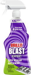 Средство чистящее для кухни BRILLIT BLAST Антижир, 750мл, вид