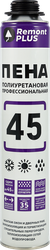 Пена монтажная REMONT PLUS 45 Pro, всесезонная Арт. 9413070, 585мл, картинка