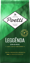 Кофе молотый POETTI Leggenda Original натуральный жареный, 250г, фото