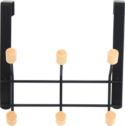 Вешалка HOMECLUB Rack, на дверь, 6 крючков Арт. MEH-3, картинка