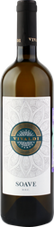Вино VIVALDI Soave ординарное белое сухое, 0.75л, детальное фото
