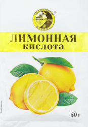 Лимонная кислота СОЛНЕЧНЫЙ ОСТРОВ, 50г, изображение