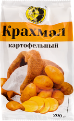 Крахмал картофельный СОЛНЕЧНЫЙ ОСТРОВ, 200г, вид