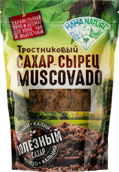 Сахар тростниковый MAMA NATURE Мусковадо, нерафинированный, 500г, детальное фото