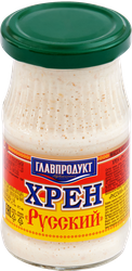 Хрен ГЛАВПРОДУКТ Русский, 170г, крупный план