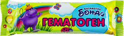 Гематоген БЕГЕМОТИК БОНДИ, 40г, фото