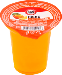 Желе 365 ДНЕЙ со вкусом персика, 150г, фотография