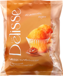 Маффины DELISSE Вареная сгущенка, 450г, фото