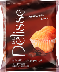 Маффины DELISSE Шоколадные, 450г, фотография