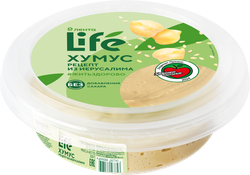 Хумус ЛЕНТА LIFE Рецепт из Иерусалима, 200г, крупный план