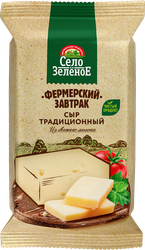 Сыр СЕЛО ЗЕЛЕНОЕ Традиционный 40%, без змж, 180г, фотография