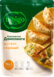 Дамплинги БИБИГО Королевские, с курицей, 385г, крупный план