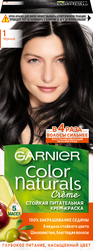 Краска для волос COLOR NATURALS 1 Черный, 110мл, детальное фото