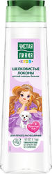 Шампунь-бальзам для волос детский ЧИСТАЯ ЛИНИЯ Шелковистые локоны для легкого расчесывания 1+, 400мл, крупный план