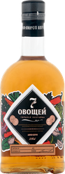 Настойка 7 ОВОЩЕЙ 38%, горькая, 0.5л, фото