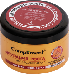 Маска для волос COMPLIMENT Grow Booster Активация роста, 500мл, фото