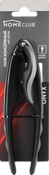 Изображение товара Нож консервный HOMECLUB Onyx, хромированный сплав цинка, резина