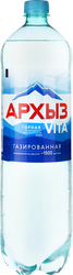 Вода минеральная АРХЫЗ Vita природная столовая газированная, 1.5л, вид