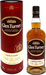 Виски GLEN TURNER Шотланд. Сингл МолтТрипл Каск однос. алк.40% П/У, фото