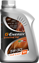 Масло моторное G-ENERGY Synthetic Far East 5W–30 GF-6А/SP, Арт. 
253142414, 1л, фотография