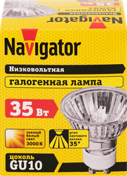 Лампа галогенная NAVIGATOR JCDRC 35W, GU10, 230V Арт. 94225, изображение