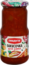 Закусочка ПИКАНТА Для зятя, 460г, крупный план