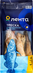 Треска свежемороженая ЛЕНТА без головы, 800г, фото