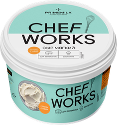 Сыр мягкий CHEF WORKS 10%, без змж, 800г, фото