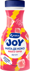 Йогурт питьевой VIOLA Манго-Личи, безлактозный 1,1%, без змж, 250г, фото