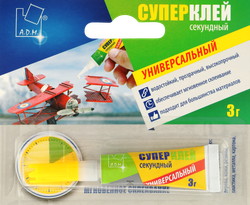 Супер-клей ADM Универсальный, Арт. GHS325B, 3г, картинка