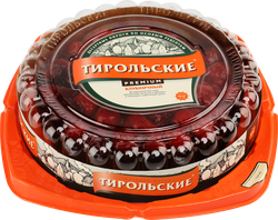 Пирог ТИРОЛЬСКИЕ Клубничный, 630г, детальное фото