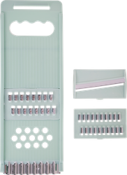 Терка HOMECLUB Veggie Мини Трио 3 насадки, пластик, нержавеющая сталь, Арт. HL-gr2, картинка