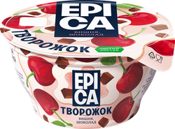 Десерт творожный EPICA Вишня-шоколад 8,1%, без змж, 130г, детальное фото