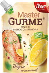 Майонез MASTER GURME со вкусом лимона 50,5%, 700мл, фотография