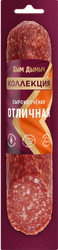 Колбаса сырокопченая ДЫМ ДЫМЫЧ Отличная, 200г, крупный план