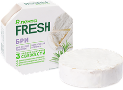 Сыр ЛЕНТА FRESH Бри 60%, без змж, 125г, детальное фото