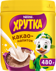 Какао-напиток ХРУТКА быстрорастворимый, 480г, крупный план