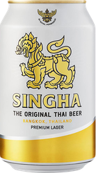 Пиво светлое SINGHA фильтрованное пастеризованное 5%, 0.33л, картинка