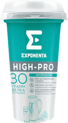 Напиток кисломолочный EXPONENTA High-Pro обезжиренный с высоким 
содержанием белка, без змж, 250г, изображение