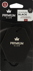Ароматизатор автомобильный ЛЕНТА Prestige Black, подвесной, Арт. 10351, фотография