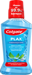 Ополаскиватель для полости рта COLGATE Plax Освежающая мята, 250мл, детальное фото