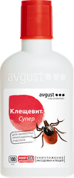 Средство от иксодовых клещей AVGUST Клещевит Супер, Арт. 42000628, 100мл, изображение
