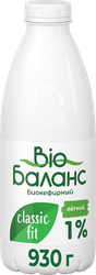 Биопродукт кефирный BIOБАЛАНС 1%, без змж, 930г, детальное фото