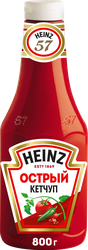 Кетчуп HEINZ Острый, 800г, детальное фото